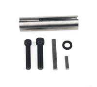 Manchon de manivelle en acier inoxydable 304 extensible de 2,5 cm à 3,8 cm plus 3,8 cm de longueur avec e 6,35 mm pour système de poulie de tondeuse à gazon moteur à essence