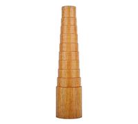 Manchon de mesure en bois pour bracelets, outil de dimensionnement et de réparation de bracelets en métal, outil de réparation de bijoux en bois multi-tailles avec marches