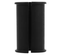Manchon de Microphone à Main en Caoutchouc Noir Anti-vibrations