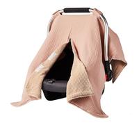 Manchon de panier de transport, molleton de coton, Pale pinkish