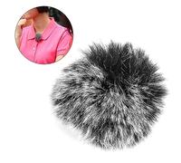 Manchon de Pare-Brise de Microphone Extérieur, Manchon de Pare-Brise en Fourrure, Pare-Brise de Microphone Noir, Couverture en Fourrure de Microphone, Pare-Brise en Fourrure