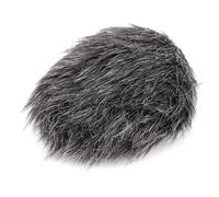 Manchon de pare-brise en fourrure pour microphone, pare-brise de microphone universel en fourrure douce pour pare-brise, coupe-vent en fourrure pour micro BY MM1