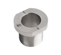 Manchon de perçage 8 mm 15 mm pour le travail du bois - Guide de localisation M20 en acier inoxydable (8 mm)