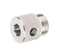 Manchon de perçage de poche pour perçage de goujon, guide de localisation, bague, charpentier, travail du bois, guide en aluminium 6/8/10/14 mm