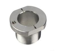 Manchon de perçage en acier inoxydable et guide de gabarit de cheville avec tailles de 8 mm et 15 mm pour le perçage précis du bois et la localisation des trous, 8 mm