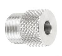 Manchon de perçage en acier inoxydable pour gabarit de cheville M14 - Localisateur de guide de perçage du bois - Gabarit de poche de 3 à 10 mm Outil de positionnement de précision (6 mm)