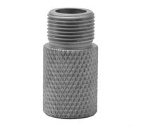 Manchon de perçage en acier inoxydable pour M14, gabarit de repérage de perçage du bois pour poinçonnage précis et tenonnage, argent, 1 paquet (9 mm)