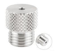 Manchon de perçage en acier inoxydable pour M14 x 1,5, guide de perçage du bois de précision pour gabarit de trou de poche, guide de foret anti-dérive 3-10 mm (3 mm)