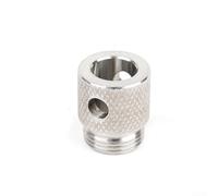 Manchon de perçage en acier inoxydable pour une précision de poinçonnage ultime Convient pour le travail du bois et les profils en aluminium (14 mm)