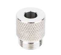 Manchon de perçage en acier pour le travail du bois - Profil en aluminium - Foret étagé - Bague de guidage de cheville - Trous en acier inoxydable - Application en aluminium
