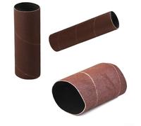 Manchon de ponçage simple de 115 mm pour ponceuses à broche oscillante, papier abrasif multi-grains 80, 150, 240 pour un ponçage et une préparation efficaces (51 mm, grain 240)