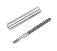 Manchon de poupée mobile conique MT2 22 mm OD |Manchon d'extension pour mini tour pour tours 7x10 / 7x12 / 7x14 |Manchon en acier trempé avec échelle de 40 mm et vis M10x1,25