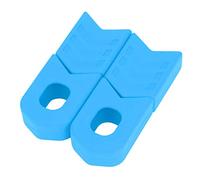 Manchon de Protection de manivelle en Silicone, 1 pièce, protecteur de bras, accessoire de vélo (Bleue)