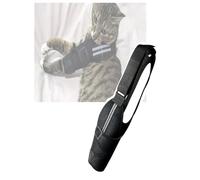 Manchon de Protection du coude Droit for Grands Chiens - Support d'articulation de la Jambe Avant, empêche Les Rayures et protège Contre Les Rayures.(Arm Length:9.5cm/3.7in)