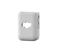 Manchon de protection en silicone pour microphone sans fil DJI Mic 2, conçu pour un ajustement précis pour protéger contre les rayures et les chocs accidentels (gris)