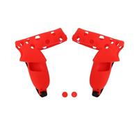 Manchon de Protection en Silicone pour poignée VR pour 2, Housse de poignée de contrôleur avec Conception Anti-Projection et dragonne, Housse en Silicone légère et Durable pour (Rouge)