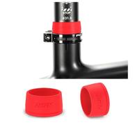 Manchon de protection en silicone pour tige de selle de vélo, convient aux | Silicone haute performance avec une grande élasticité et résistance à la traction, anti-déformation après étirement ; bloque