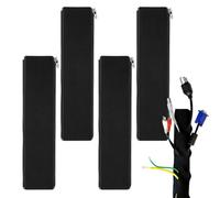 Manchon de protection flexible avec fermeture éclair - Résistant aux animaux domestiques - Pour bureau, canapé, bureau, cuisine, salon, garage, atelier, sol, ordinateur, TV, audio et vidéo