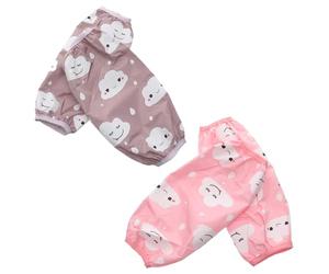 Manchon de Protection Imperméable à L’huile pour Bras 2 Paires | Nylon Polyester, Poignets Élastiques, Protège des Éclaboussures, Cuisine, Peinture Artisanale Couleur Aléatoire