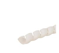Manchon de protection pour câbles spiralés, Protecteur de câble en spirale 8-14mm ID 1-5 mètres de longueur multicolore(White,ID 10mm 5 Meters)