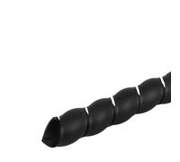 Manchon de protection pour câbles spiralés, Protecteur de câble en spirale 8-14mm ID 1-5 mètres de longueur multicolore(Black,ID 8mm 2 Meters)