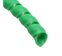 Manchon de protection pour câbles spiralés, Protecteur de câble en spirale multicolore 10-14mm(Green,ID 10mm 2 Meters)