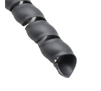 Manchon de protection pour câbles spiralés, Protecteur de câble en spirale multicolore 10-14mm(Grey,ID 12mm 10 Meters)