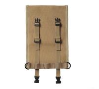 Manchon de protection pour canette de gaz pour activités de plein air en tissu Oxford résistant avec fonctions anti-chute (kaki)