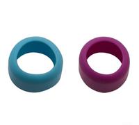 Manchon de protection pour tête de visseuse à percussion 6,35 mm hexagonal en caoutchouc adapté pour DeWalt et autres marques d'outils Empêche l'usure (C)