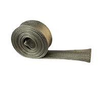 Manchon de protection thermique automobile - Protecteur de câble ignifuge en fibre de basalte | Faisceau de câbles haute température 900 °C | Idéal pour une utilisation d'isolation thermique du