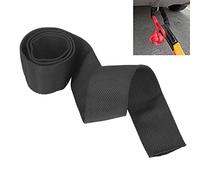 Manchon de protection universel pour corde de treuil en Polyester, noir, pour ligne de câble de 5cm/1,97 pouces de largeur (1M)