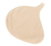 Manchon de Prothèse de Mastectomie Féminine Absorbant la Sueur Élastique en Coton Silicone Forme Mammaire Housse de Protection Coutures Fines pour Faux Seins (La gauche)