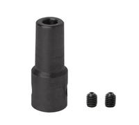 Manchon de raccordement d'arbre de mandrin de perçage B10, noir, 4-12 mm(5mm)