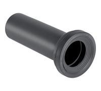 Geberit jeu de pièces de raccordement 131083161 noir, pour WC debout sur les évacuations murales