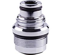 Hansa manchon de raccordement G 2000 /2 x M 24 x 2000 chromé 59913137 M24x1 chr