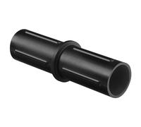 Manchon de raccordement pour tuyau pare-neige pour toits - Connecteur Protection contre la neige pour tuyaux d’un diamètre de 30 mm Polypropylène - Couleur Noir