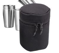 Manchon de rangement imperméable et léger pour bouteille d'eau | Sac de transport pour l'extérieur, sac isotherme pour le camping, la randonnée, et l'équipement de fixation quotidien pour brûleurs