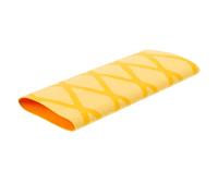 Manchon de Raquette de Tennis de Table Antidérapant, Plastique Jaune | Absorption de Sueur, Sensation Confortable en Main, Amorti des Chocs, pour Poignée de Batte