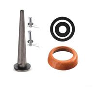 Manchon de rechange en cuir pour pompe à poignée de type 75 avec valve de piercing de nez à piston, fabriqué en cuir de vache et silicone, avec rondelles en caoutchouc et joints d'extrémité pour un