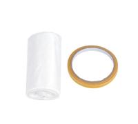 Manchon de redirection de sortie d ' air conduit flexible en polyéthylène 39, 5 cm de largeur plate accessoire de guidage de refroidissement blanc pour les évents de maison de voiture déflecteur tuyau