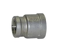 Manchon de réduction rond G 1 i., G 1/2 i., pression de travail max. 20 bar, acier inoxydable 1.4408