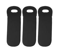 Manchon de refroidisseur de bouteille, 3 pièces 36x11,5 cm sac de bouteille de vin isolé en néoprène réutilisable housse de protection de bière portable support de manchon de