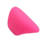 Manchon de repose-doigt en silicone pour flûte avec fonction localisateur pour le confort du pouce et la sécurité des instruments, pièces d'entretien adaptées pour les joueurs débutants (rose rouge)