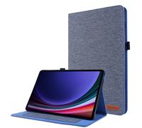 Lobwerk Étui de Protection Fin pour Tablette Samsung Tab S9+ Plus 2023 SM-X810 SM-X816B SM-X818U 12,4" avec Fonction Support et Fonction Veille/réveil Automatique