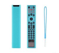 Manchon de télécommande en silicone pour HISENSE ERF6A66 avec propriétés d'absorption des chocs et alignement précis de l'interface (bleu lumineux)
