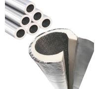 Manchon De Tuyau D'isolation Antigel ID 22/27/32/43/52/65/76/90/114/133mm Isolation Des Tuyaux Et Tubes, Tuyau D'isolation En Mousse Pour Aux Unités De Climatisation(114mm*20mm*95cm)