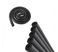 Manchon de Tuyau D'isolation Antigel, Isolation de Tuyau Tube Pour Diamètre Intérieur de 6mm à 108mm, Tuyau Isolant En Caoutchouc Pour Extérieur, Chauffage Et Sanitaire(108mm ID x 30mm Thick x 2m)