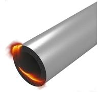 Manchon de Tuyau D'isolation Antigel Mousse Tube pour Extérieur Conduite D'eau ID 20 mm-165 mm Calorifugeage de la Tuyauterie Conduits Isolants(ID 140 mm)