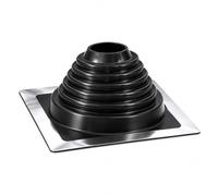 Manchon de tuyau en EPDM pour diamètre de tuyau de 70 à 178 mm, passage de toit, bride d'étanchéité de toit