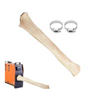 Manchon D'échappement - Enveloppe D'isolation Ignifuge De 50 X 3,8 Cm, Couvercle De Bouclier Thermique Du Moteur | Protection De Capot De Générateur De Bateau, Pratique, Pour Véhicule Automobile, Berl